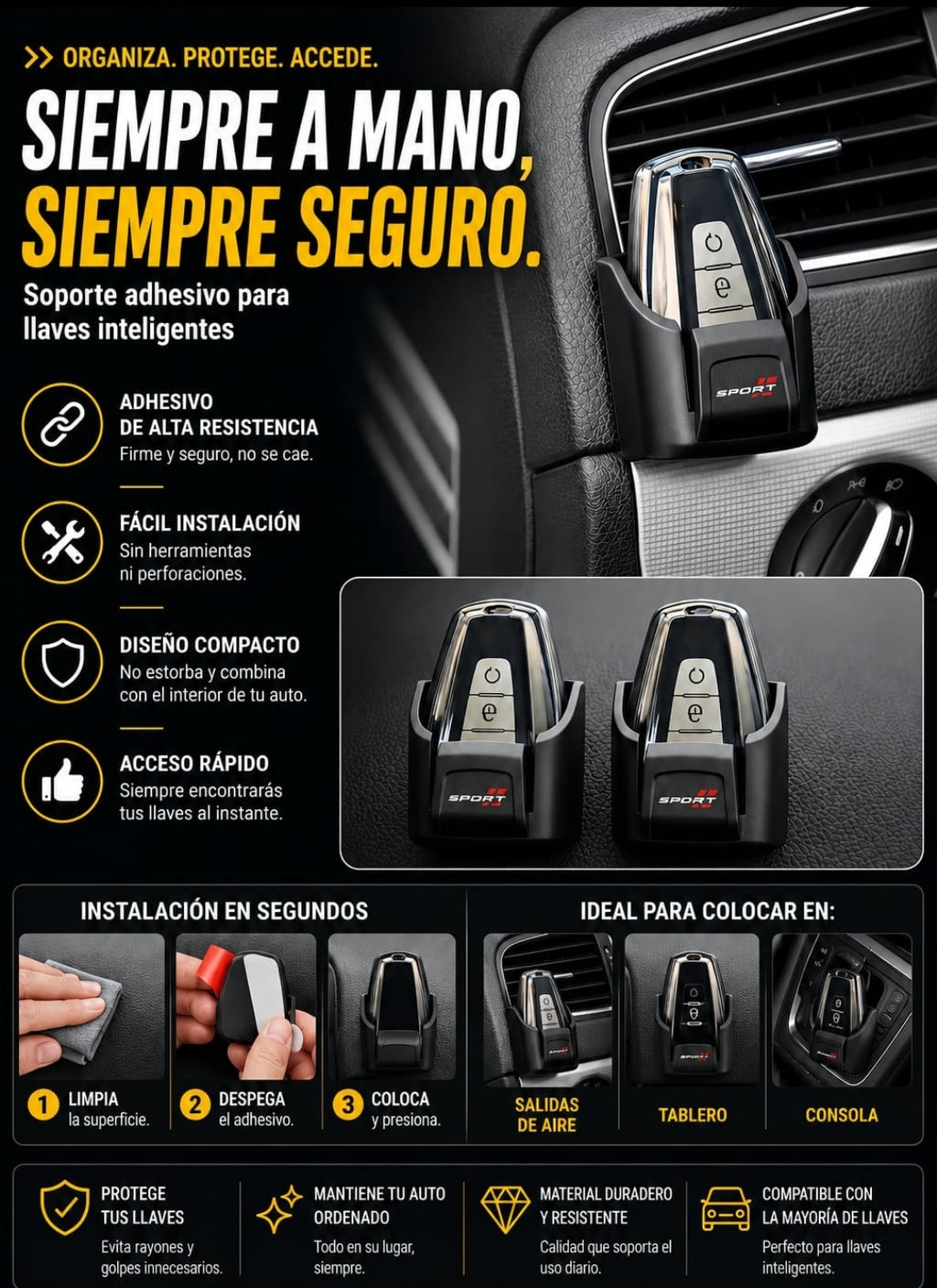 Soporte de llave