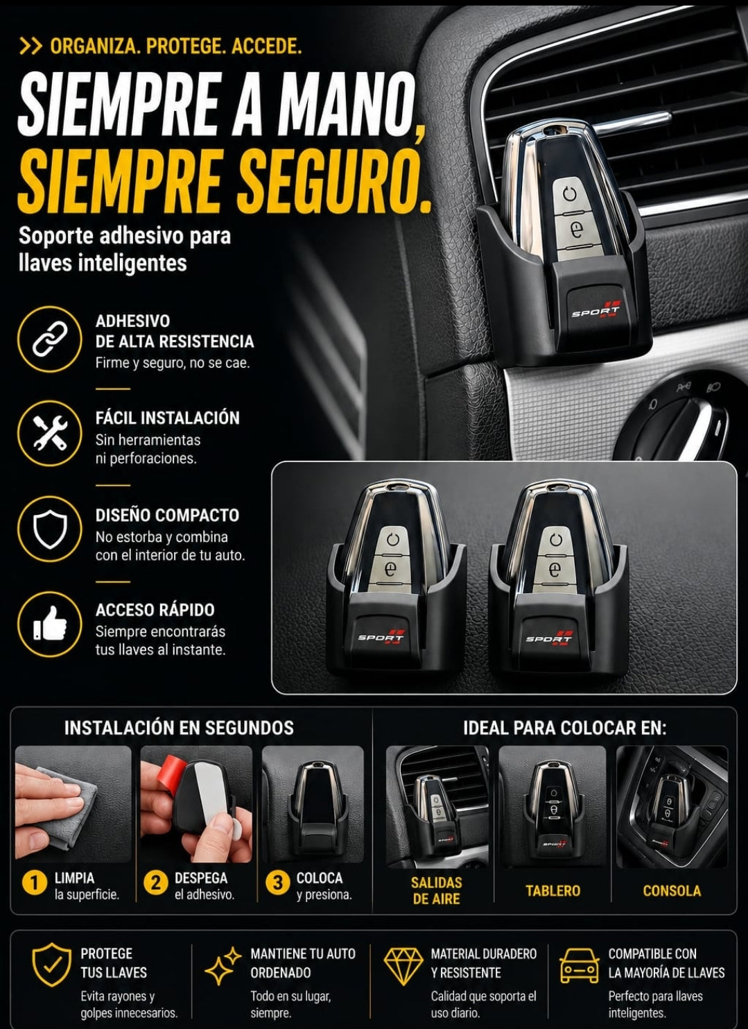 Soporte de llave